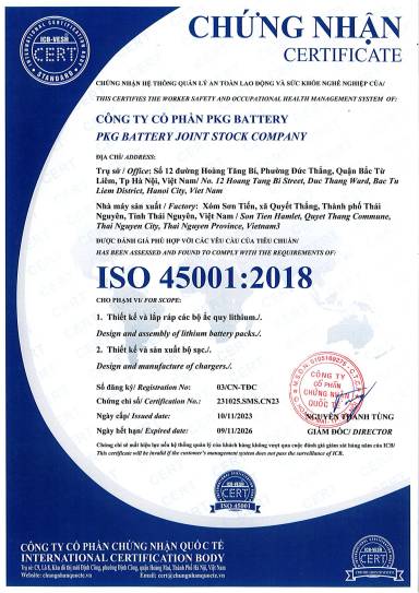 ISO 45001:2018 - Hệ thống quản lý an toàn và sức khỏe