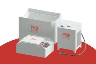 Bình lithium xe nâng điện PKG BATTERY được lắp ráp bằng gì