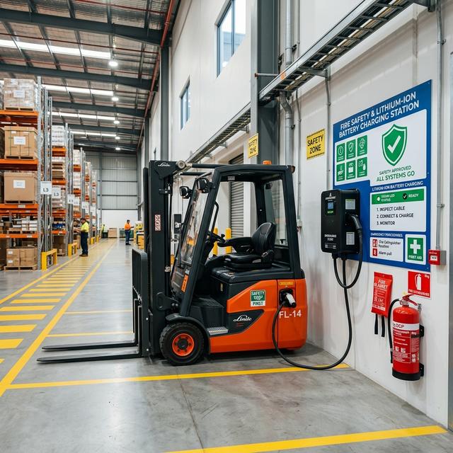 Lithium Battery Safety in Warehouses