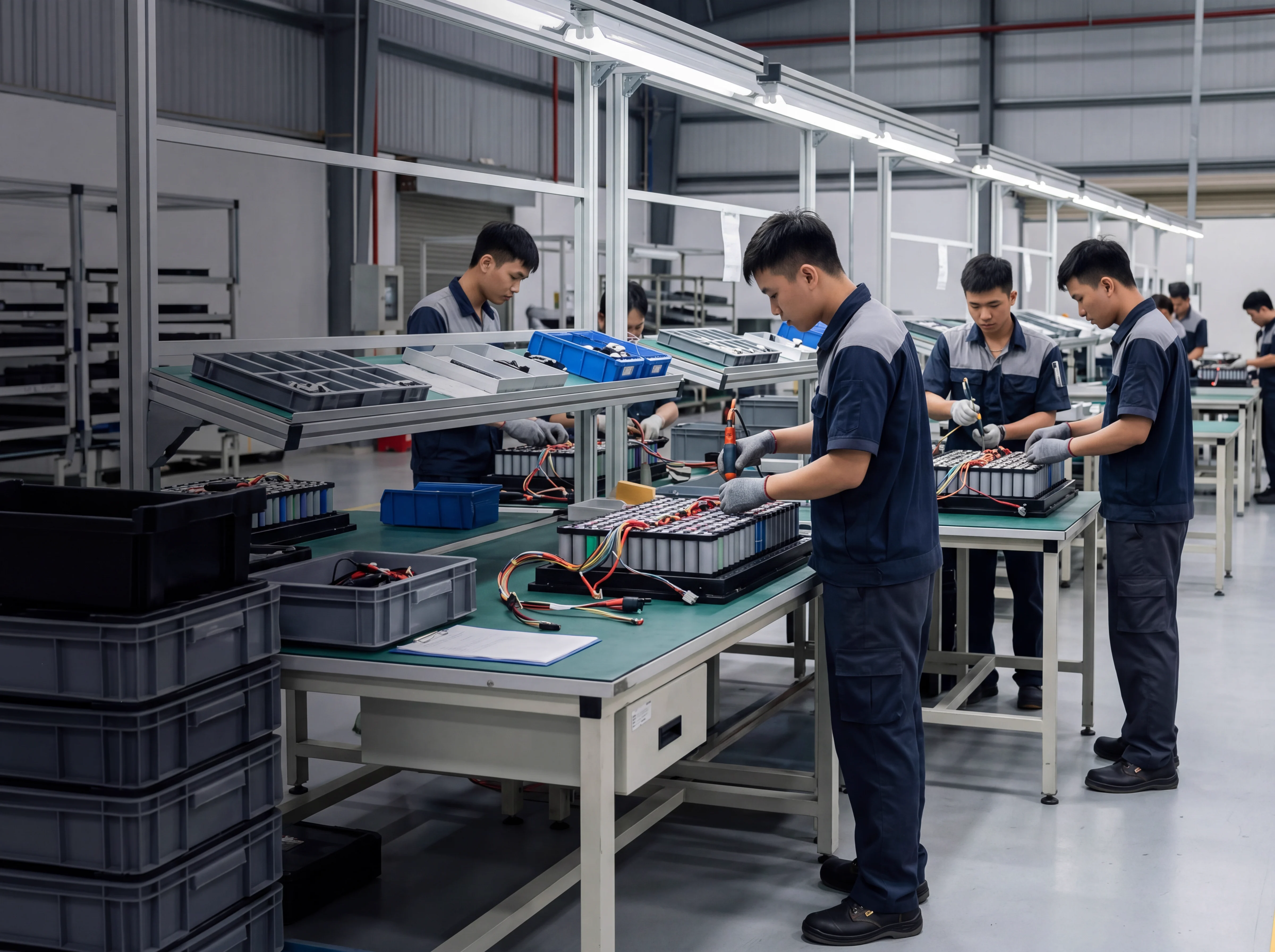 Assembly line area