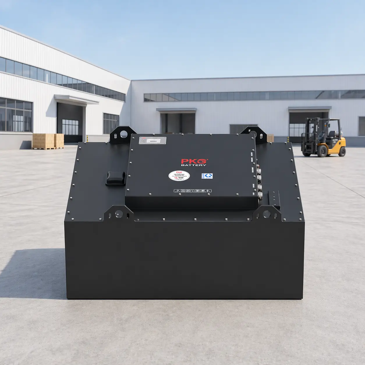 Pin xe nâng walkie Toyota 24V 200Ah
