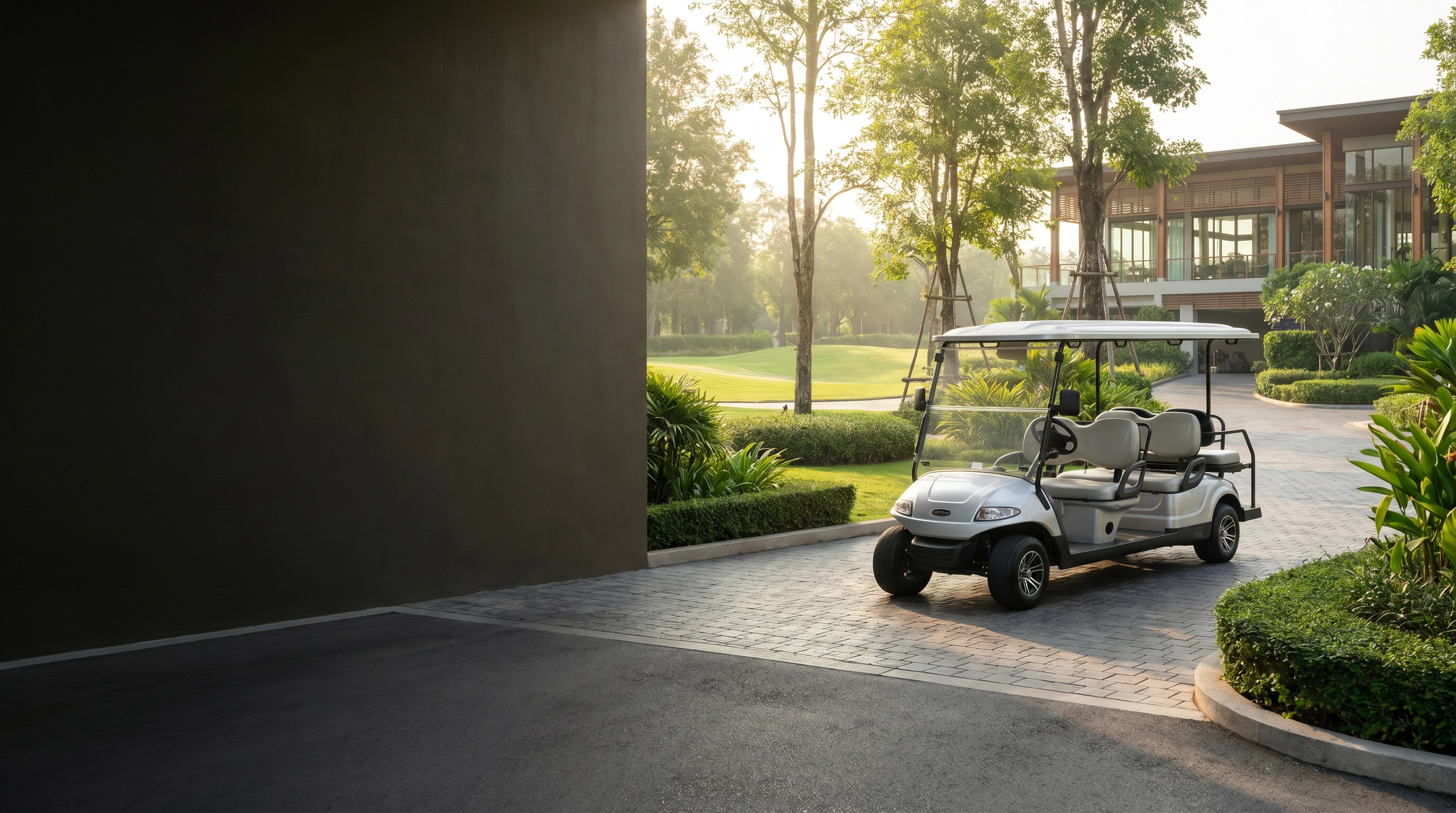 PKGBattery Electric Sightseeing Vehicle Carts