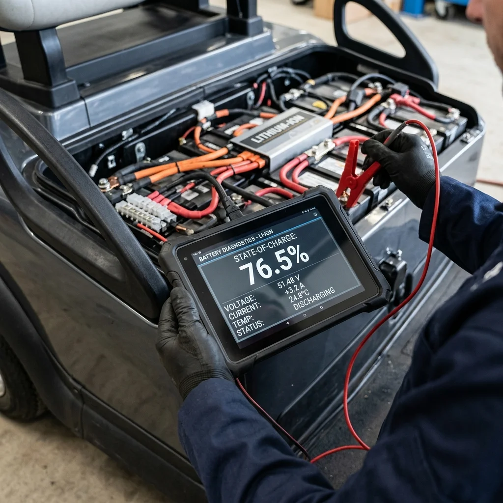 Testing golf cart battery technical specs